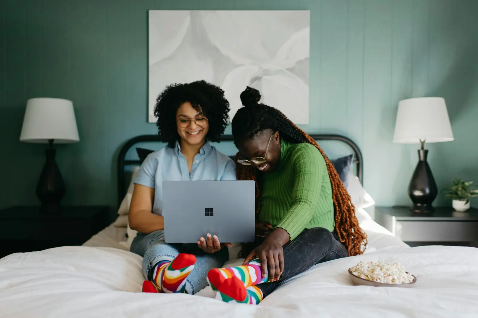A person working on a laptop